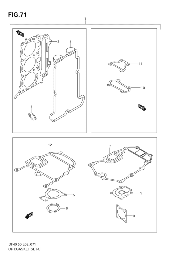 OPT: Gasket Set