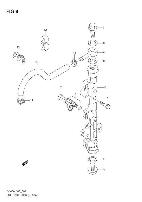 Fuel Injector (DF60A)