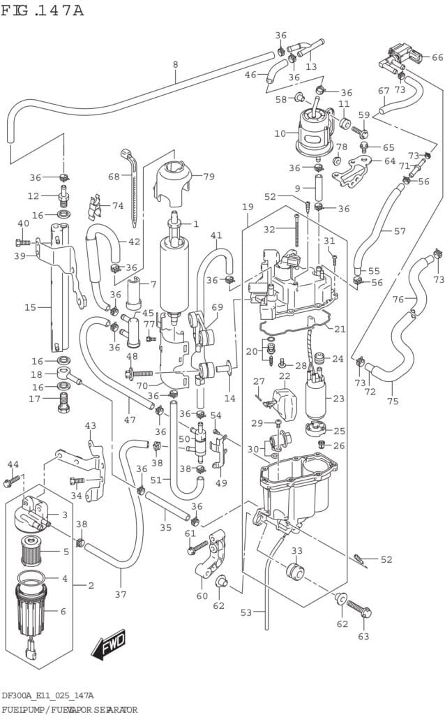 Fuel Pump / Fuel Vaport Separator
