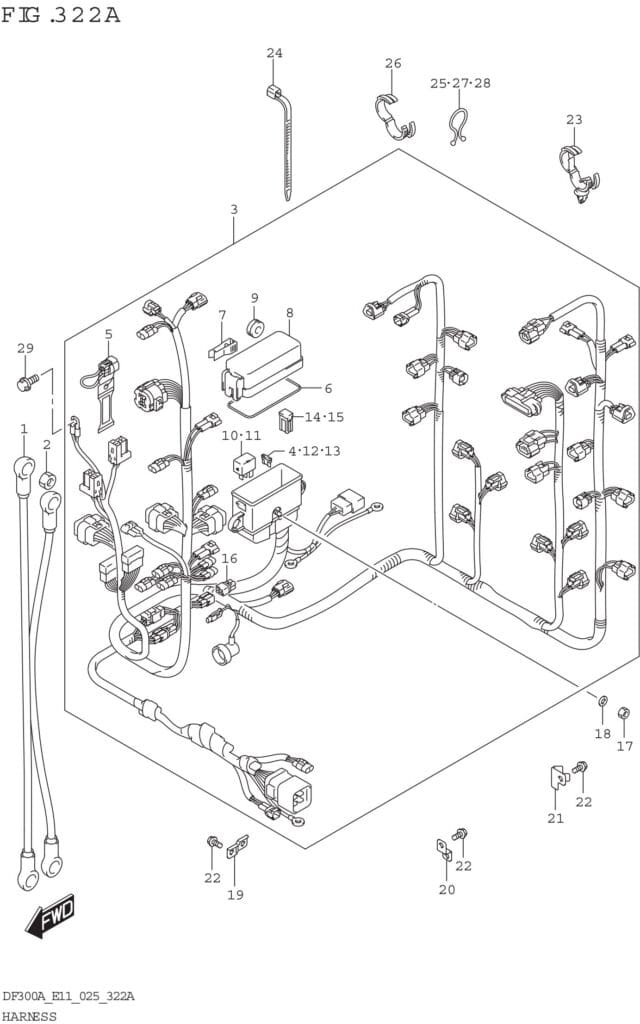 Harness (DF300A DF250A)