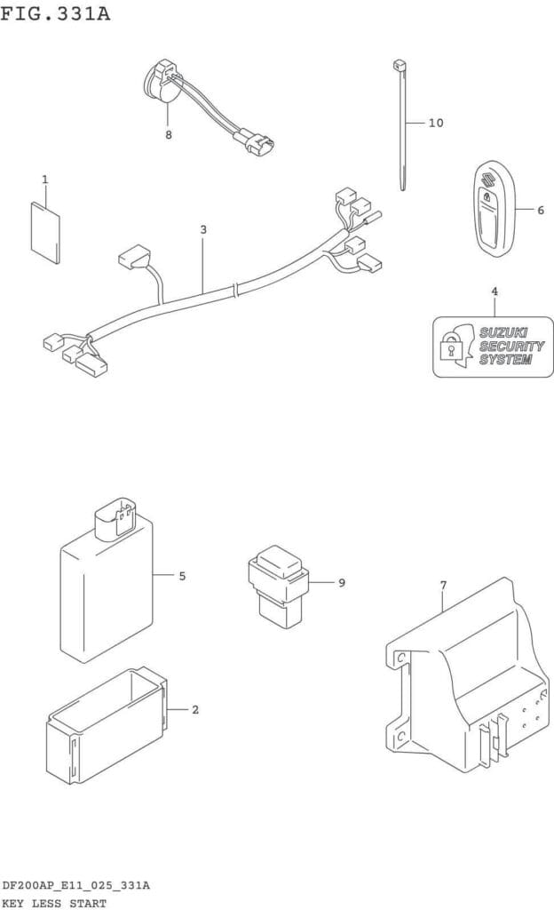 DF150AP,175AP,200AP-540001~ KEY LESS START