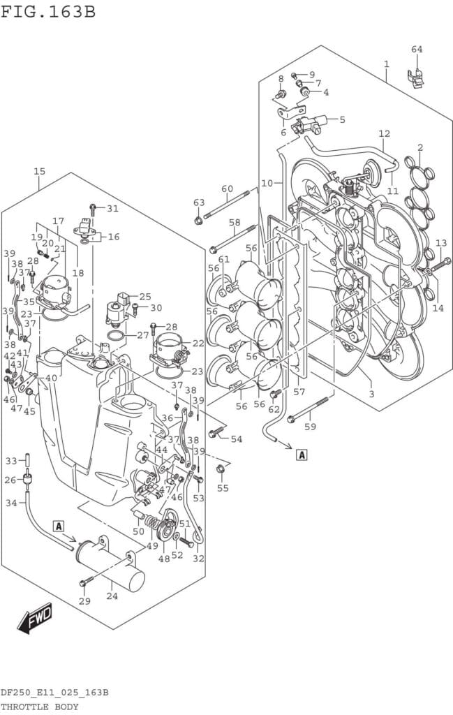 Throttle Body (See Note)