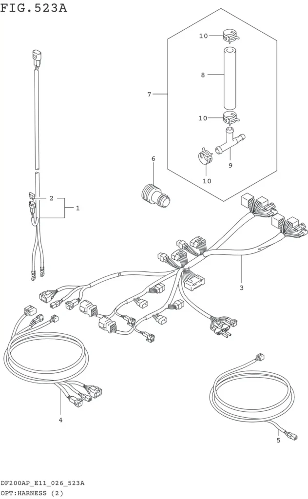 DF150AP,175AP,200AP-640001~ OPT:HARNESS (2)