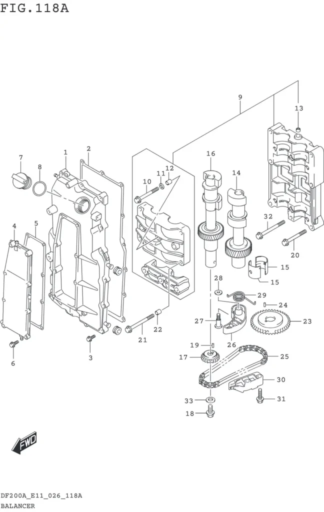 DF150AT,AZ,175AT,AZ,200AT,AZ-640001~ BALANCER