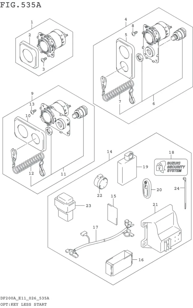 DF150AT,AZ,175AT,AZ,200AT,AZ-640001~ OPT:KEY LESS START
