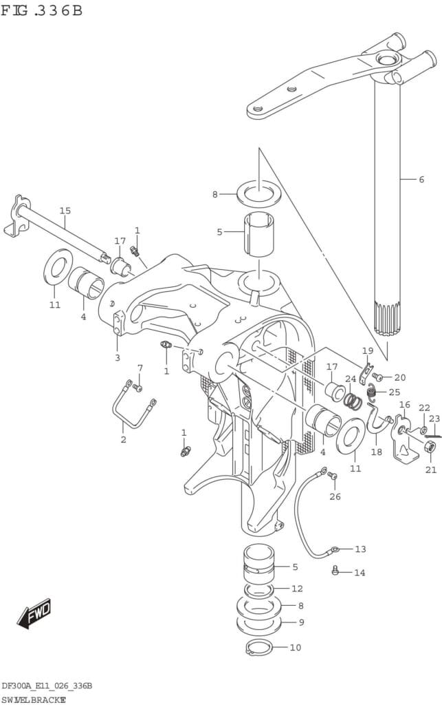 Swivel Bracket (L-Transom)