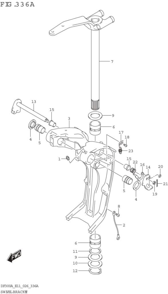 Swivel Bracket (X-Transom XX-Transom)