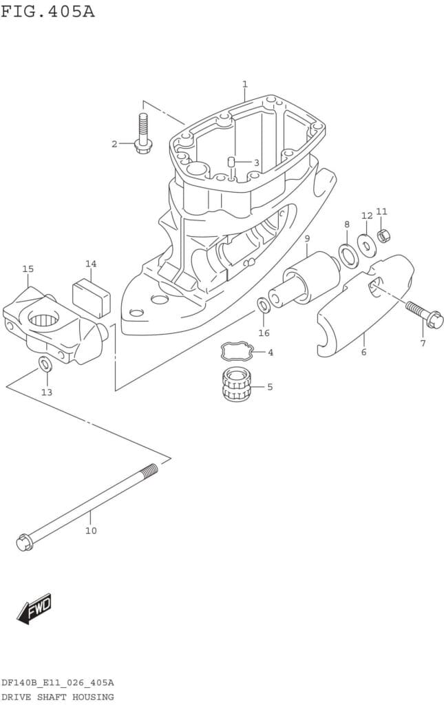 Drive Shaft Housing