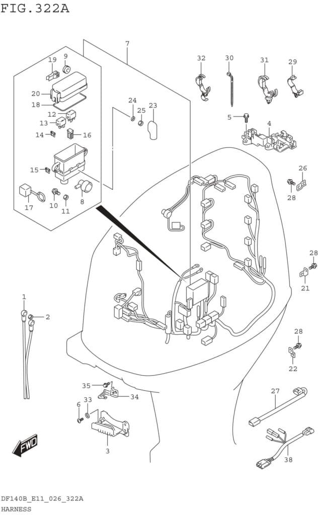 Harness (DF140B DF140BZ)