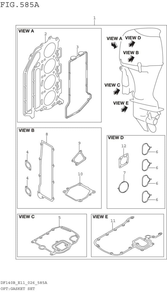 OPT:Gasket Set