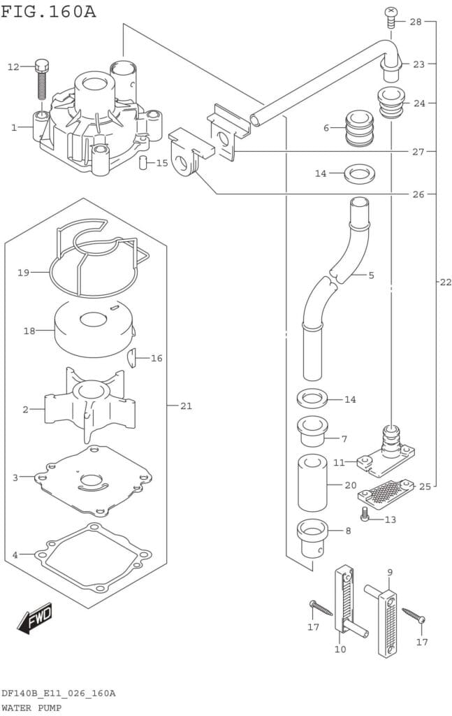 Water Pump (E01 E03 E11)