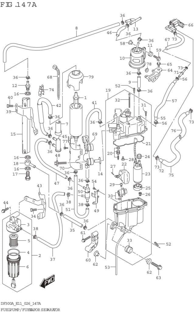Fuel Pump/Fuel Vapor Separator