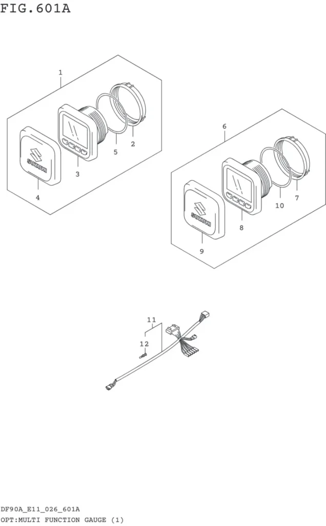 DF70AT,ATH,75AT,80AT,90AT,ATH,AWQH,100BT-640001~ OPT:MULTI FUNCTION GAUGE (1)