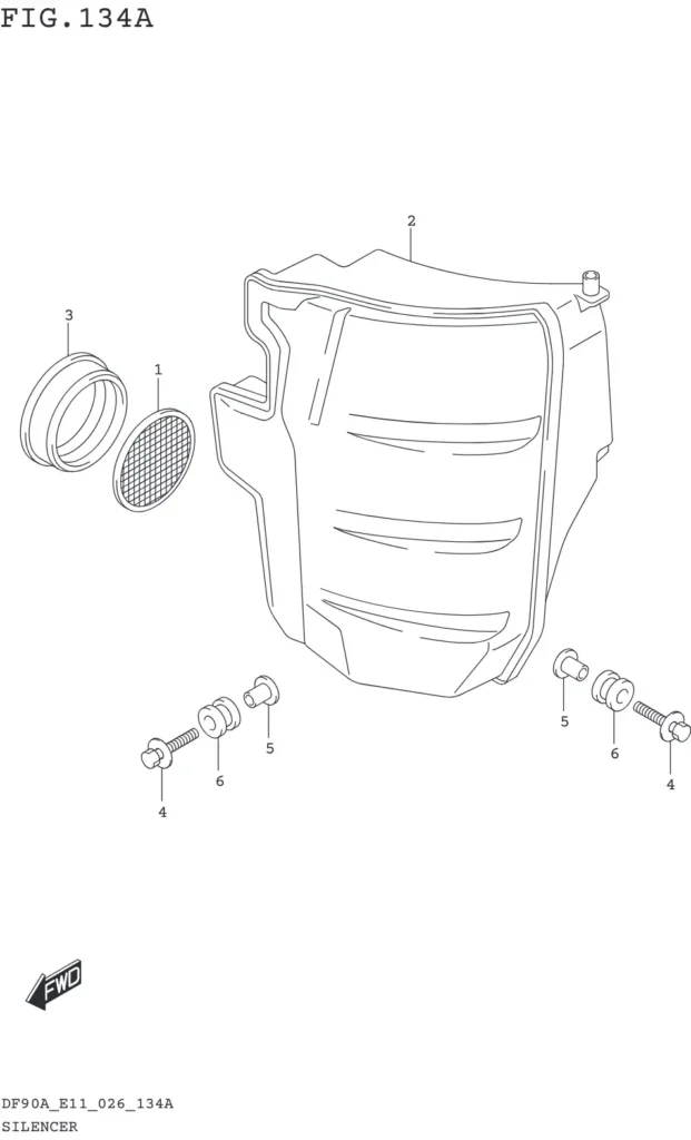 DF70AT,ATH,75AT,80AT,90AT,ATH,AWQH,100BT-640001~ SILENCER
